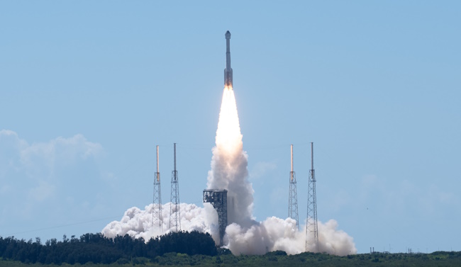Atlas-V-Rakete mit Starliner