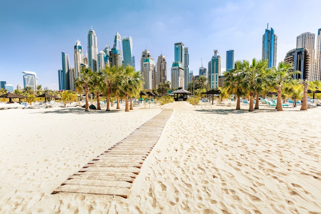 Strand in Dubai