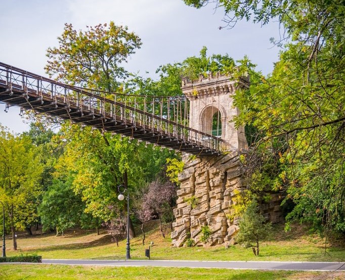 Hängebrücke Craiova